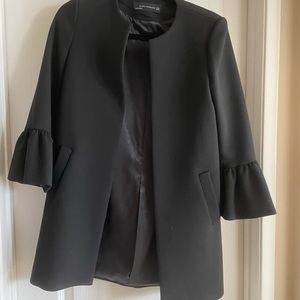 Zara black coat
